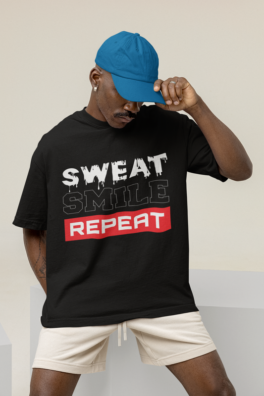 Unisex Oversized Classic T-Shirt | Sweat Smile Repat