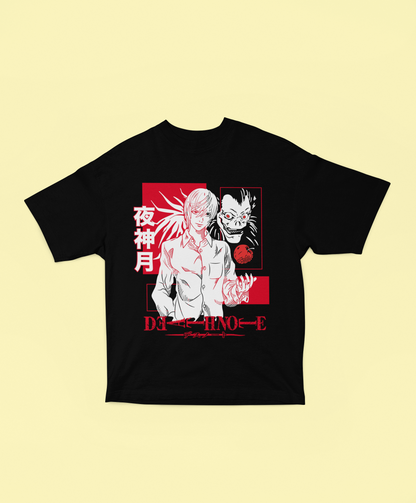 Unisex Oversized Classic T-Shirt | Light Yagami ⨯ Ryuk